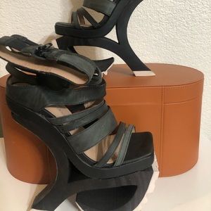 Jeffrey Campbell modern platform sandals
